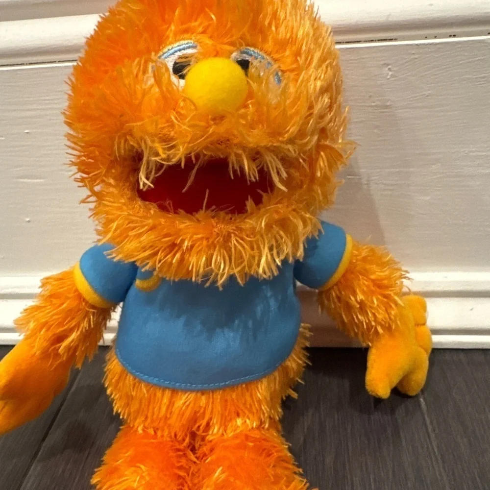 NWOT Ms Rachel Herbie Orange Blue Stuffed Animal Plush Toy Infant Baby Toddler